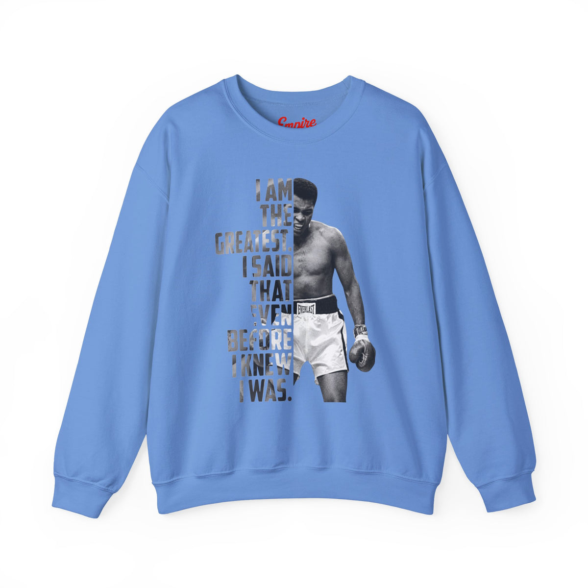 Boxing Champion 'I Am The Greatest' Crewneck Sweatshirt
