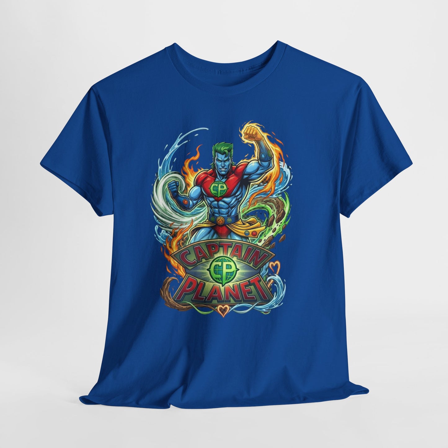 'Captain Planet' Vintage Comic Superhero T-Shirt