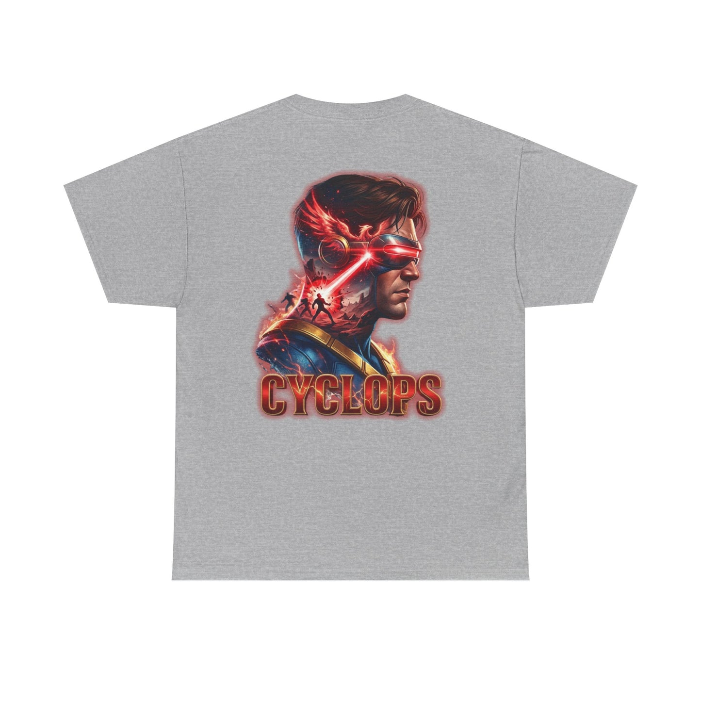 Cyclops Graphic Tee - Retro Superhero X-Men Design