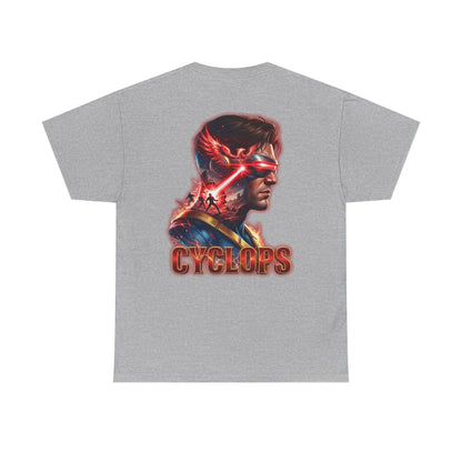 Cyclops Graphic Tee - Retro Superhero X-Men Design