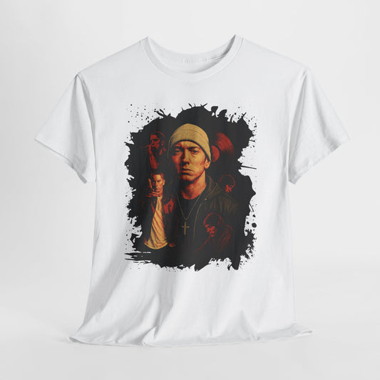 Hip-Hop Inspired Unisex Heavy Cotton Tee - Streetwear Vibes