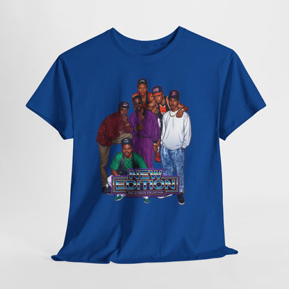 Vintage New Edition Graphic Tee – "The Ultimate Collection" Retro Portrait T-Shirt