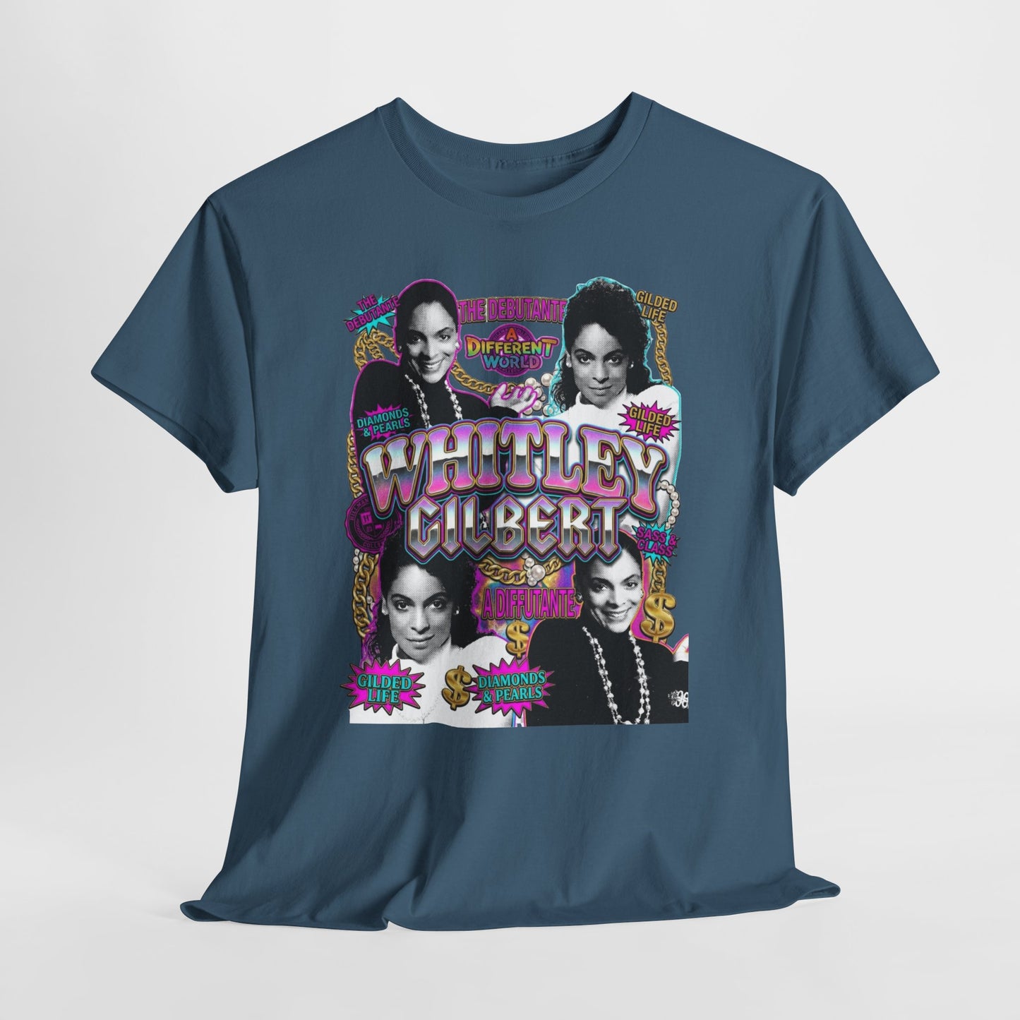 Whitley Gilbert Retro Pop Art Tee — A Different World Tribute T-Shirt