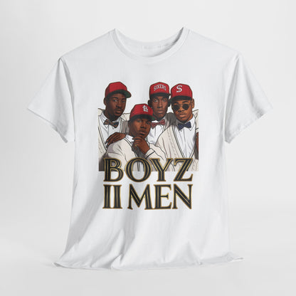 Boyz II Men Classic Portrait Graphic Tee - Retro R&B 90s Style