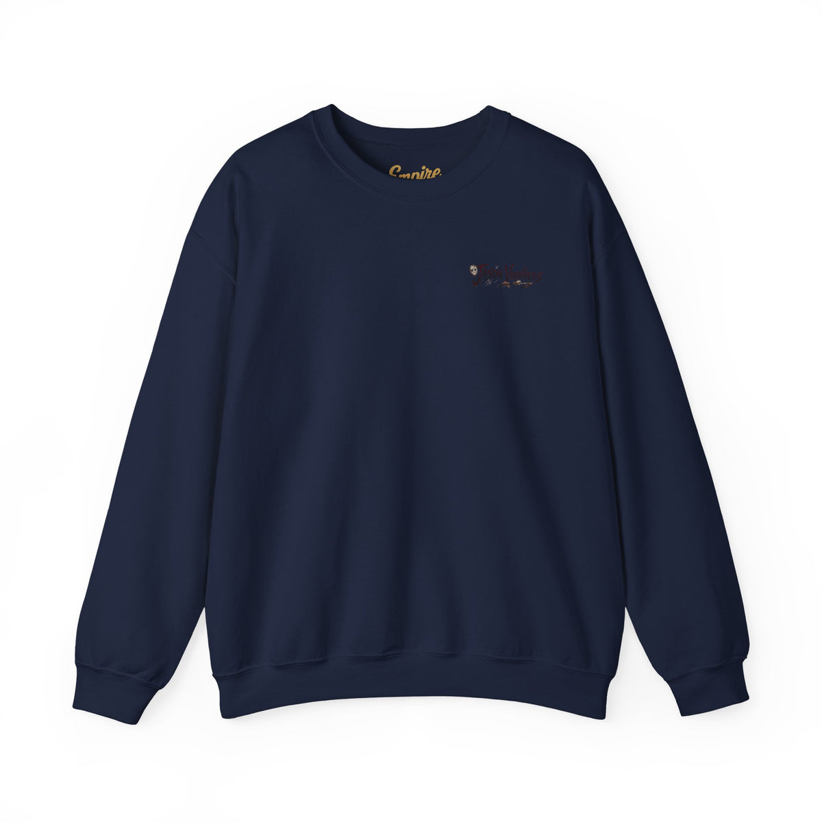 Jason Voorhees Mask Graphic with Quote Crewneck Sweatshirt