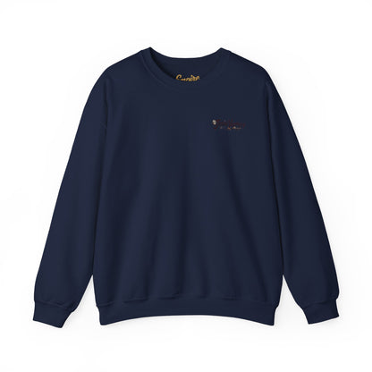 Jason Voorhees Mask Graphic with Quote Crewneck Sweatshirt