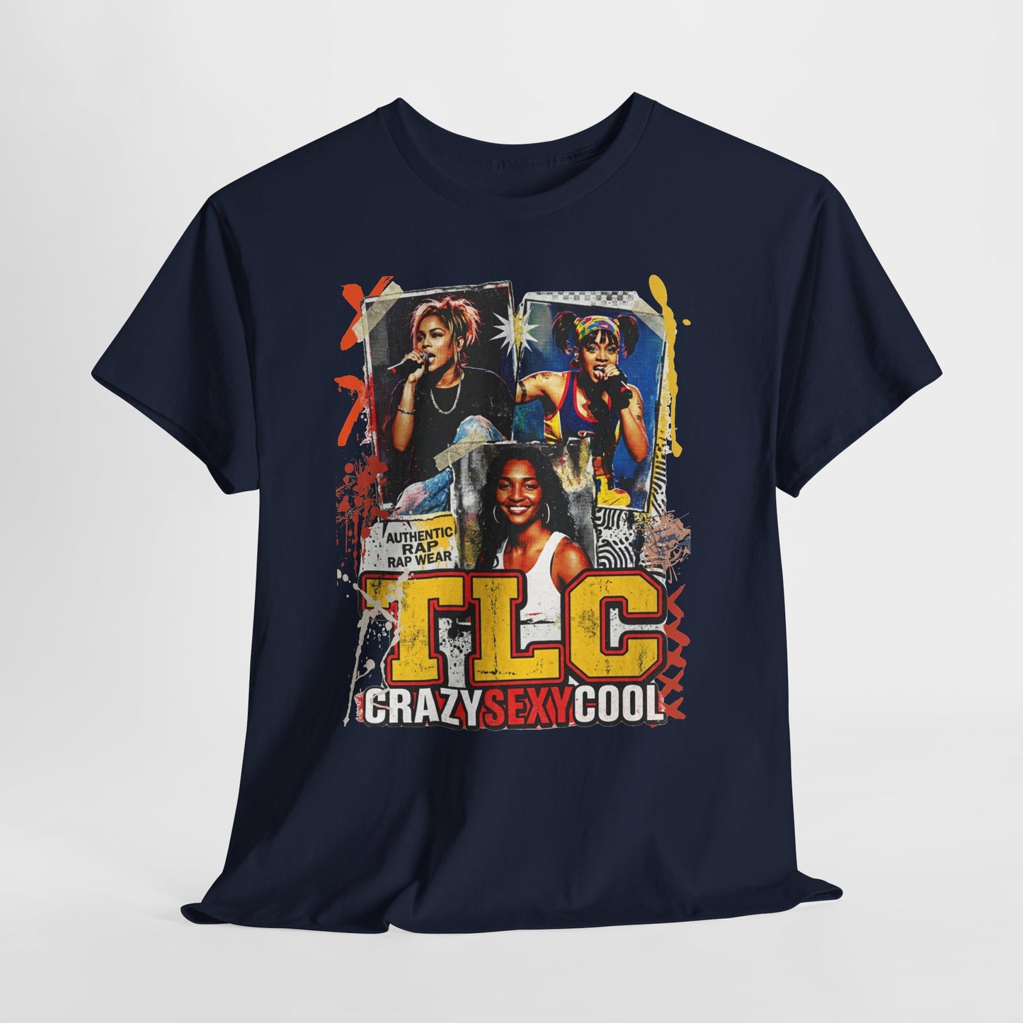 TLC 'Crazy Sexy Cool' Graphic Tee - Retro 90s R&B Band Shirt