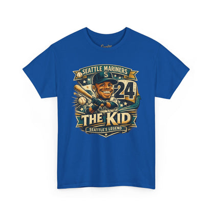 Griffey Jr. "The Kid" - Vintage Baseball Graphic T-Shirt