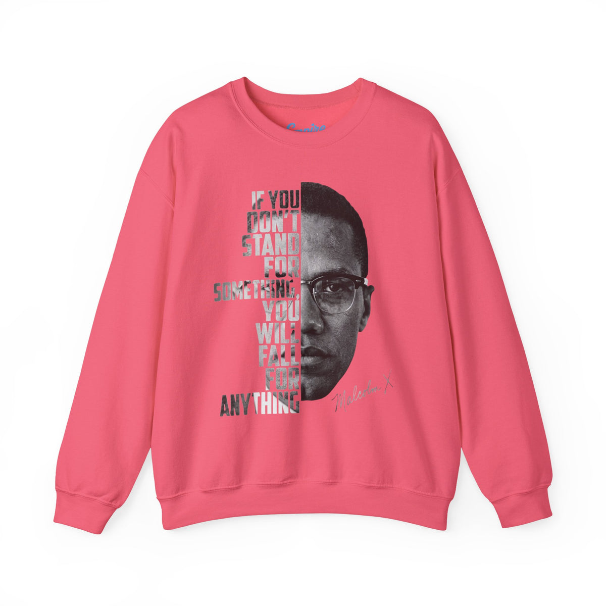 Malcolm X Quote Crewneck Sweatshirt