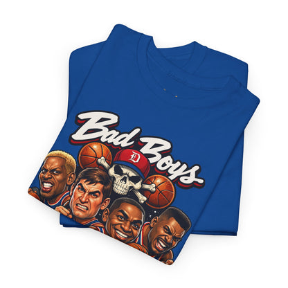 Detroit Pistons "Bad Boys" T-Shirt — Vintage Basketball Team Tee
