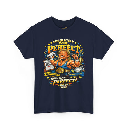 Retro Wrestling 'Mr. Perfect' Graphic Tee — Vintage WWF Wrestling Shirt
