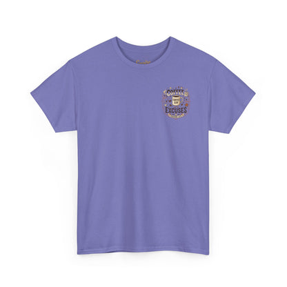 Teacher Coffee T-Shirt — “May Your Coffee Be Stronger Than Your Students' Excuses”