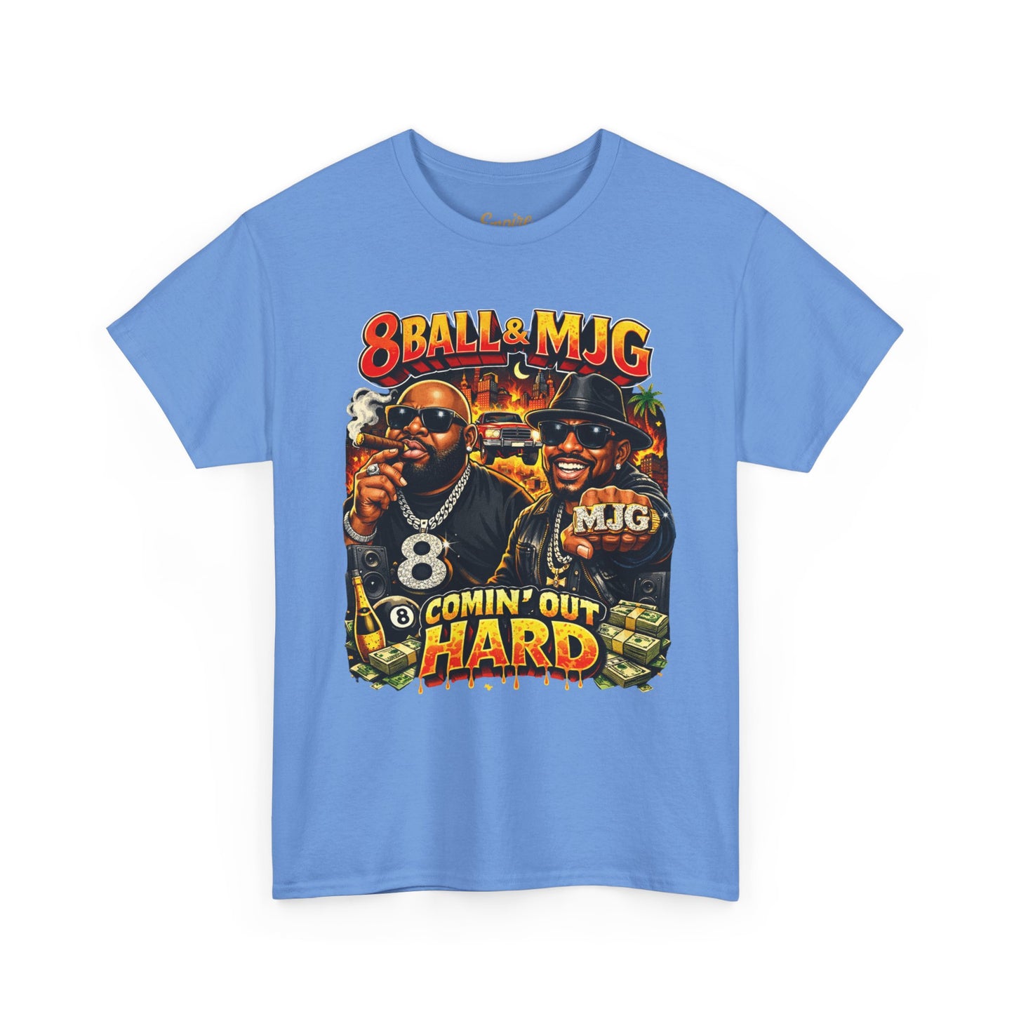 8Ball & MJG 'Comin' Out Hard' Vintage Hip-Hop Graphic Tee