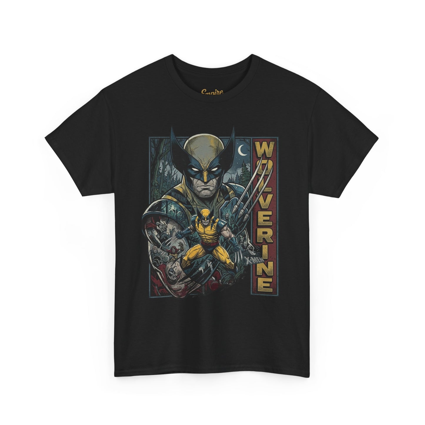 Wolverine Retro Comic Art T-Shirt