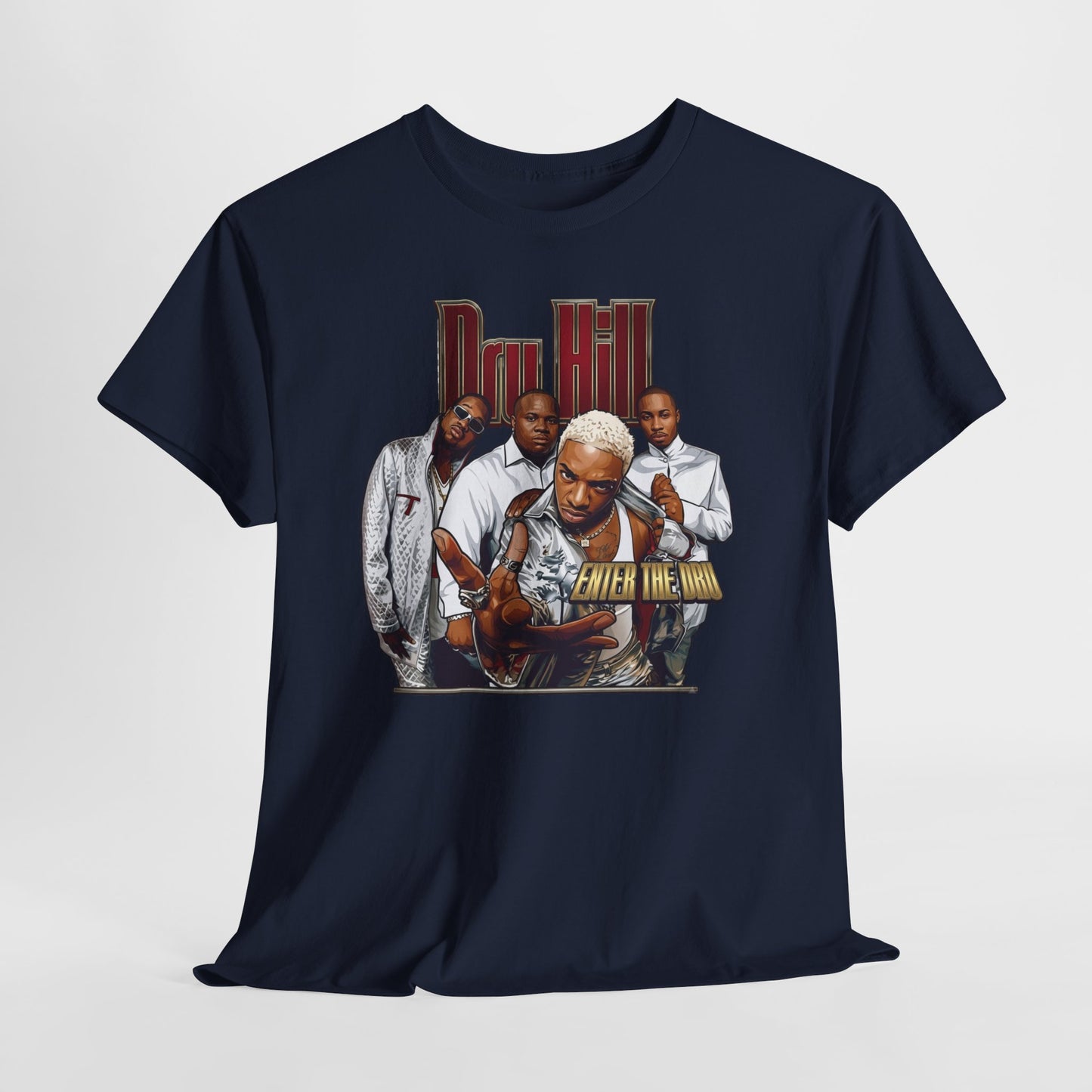 Dru Hill "Enter the Dru" Vintage Style Illustrated Graphic Tee