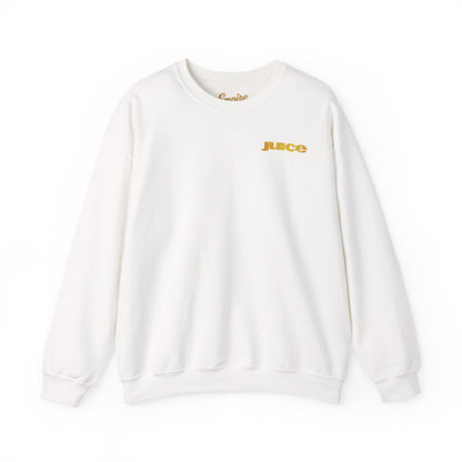 Wrecking Crew "Juice" Crewneck Sweatshirt — Vintage Movie Portraits with Lyrics