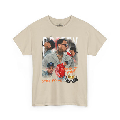 Chris Brown Tribute Unisex Heavy Cotton Tee - Celebrating R&B Style