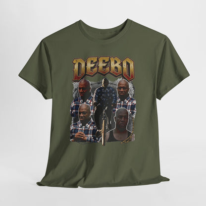 Deebo Graphic Tee — Vintage Style Movie Character Collage