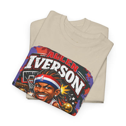 Philly Legend Basketball Tee — Iverson Retro Graphic Shirt