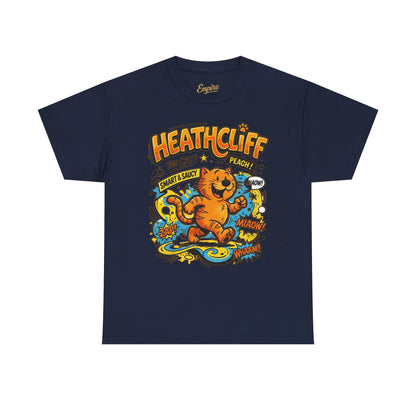 Heathcliff Retro Cat T-Shirt — Vintage Cartoon Graphic Tee
