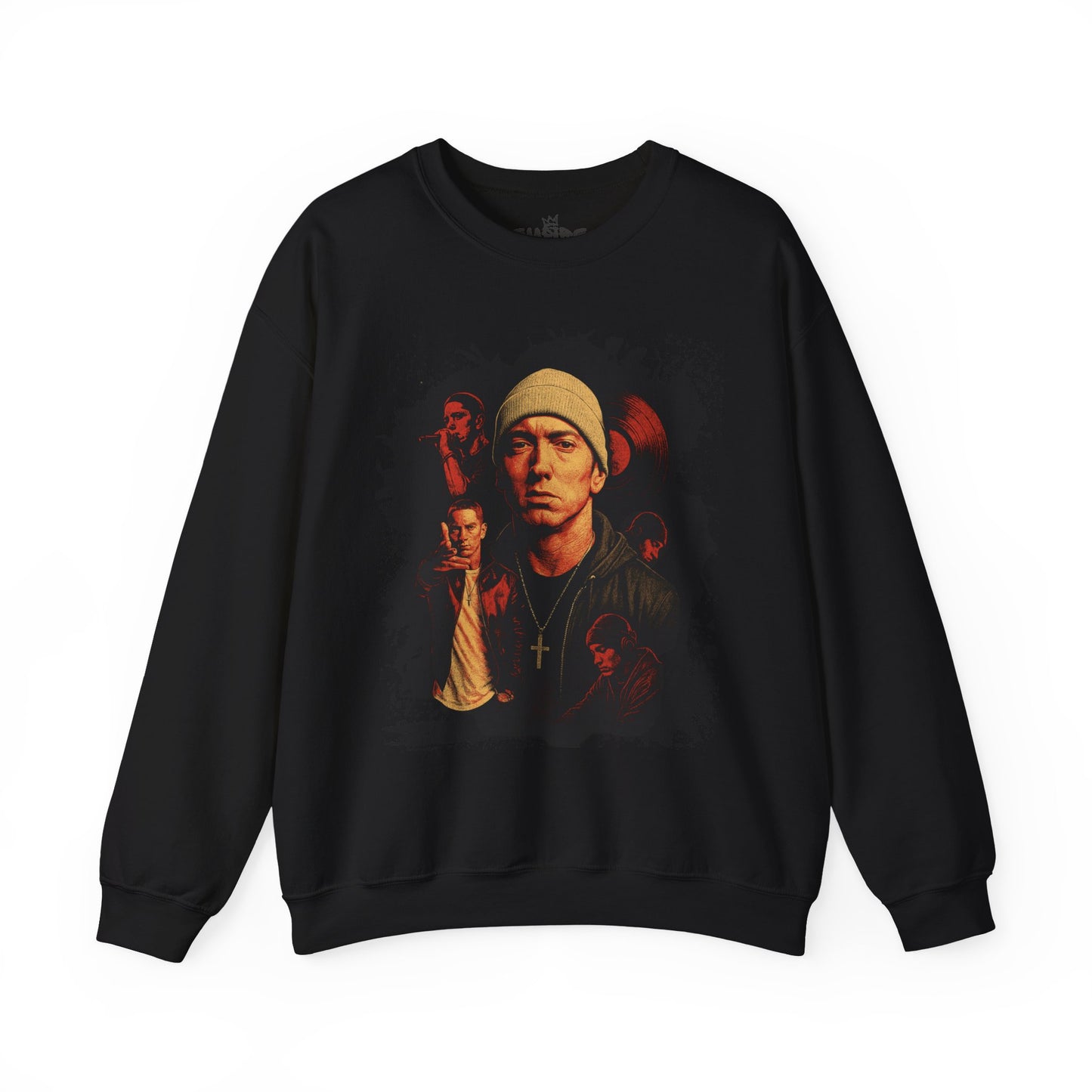 Urban Inspirational Unisex Crewneck Sweatshirt, Cozy Casual Wear, Gift for Music Lovers, Fashion Statement, Perfect for Fall