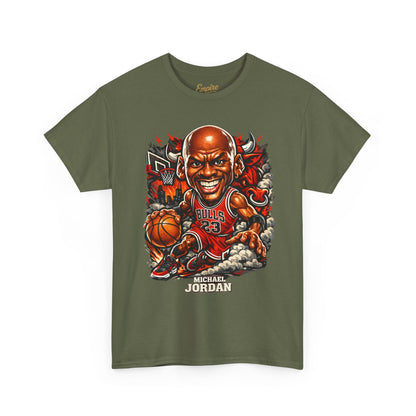 Basketball Legend T‑Shirt — 'Michael' Retro Cartoon Bulls Tee