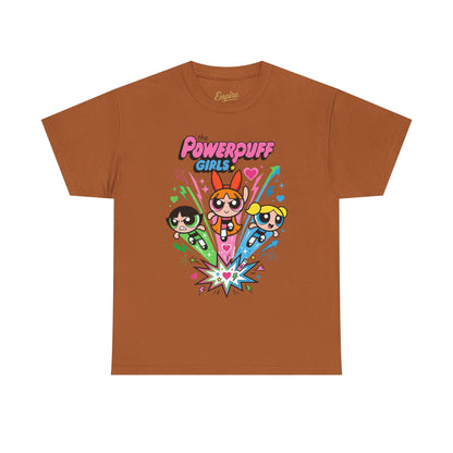 Powerpuff Girls Graphic Tee — Retro Cartoon Team Shirt