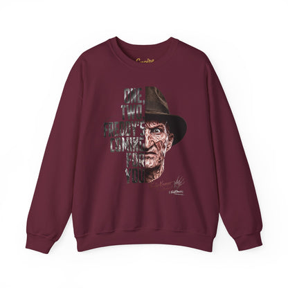 Freddy Krueger 'One, Two, Freddy's Coming For You' Crewneck Sweatshirt
