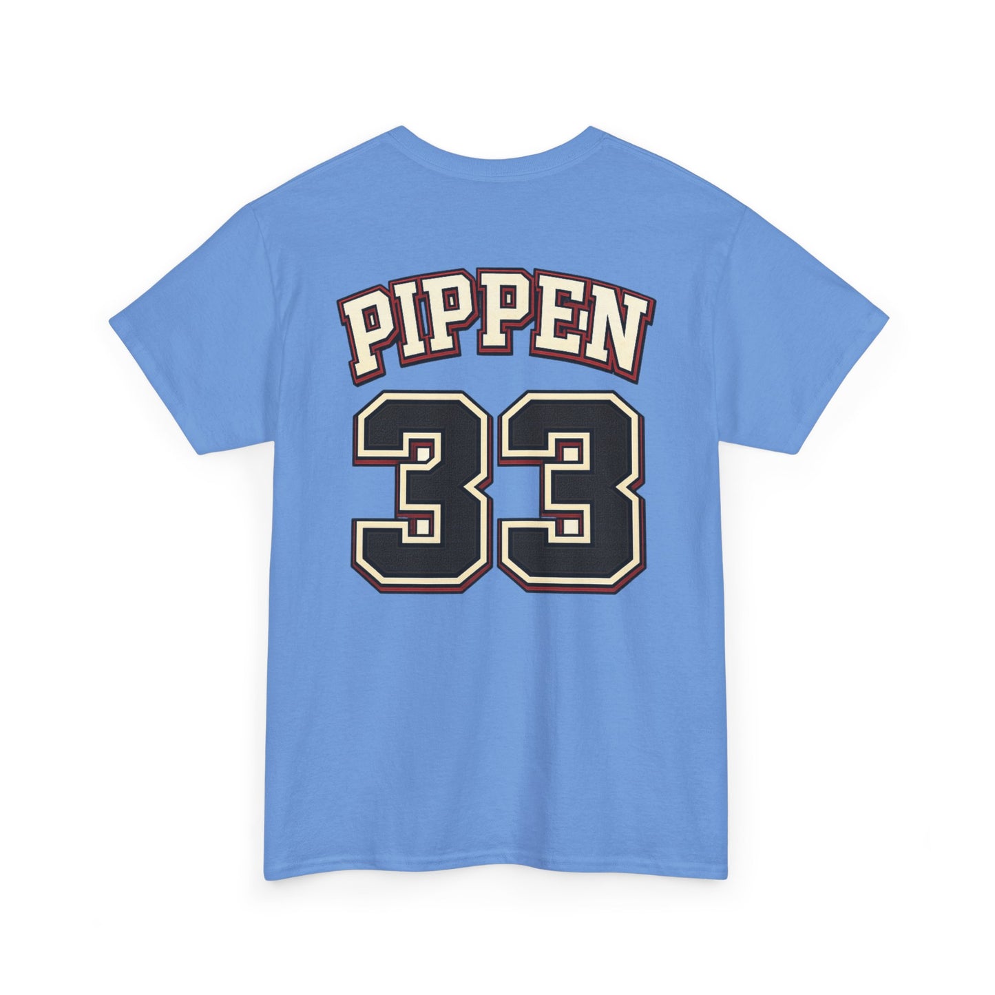 Pippen #33 Basketball Tee — Retro Chicago Bulls Scott Pippen Jersey Shirt