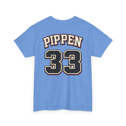 Pippen #33 Basketball Tee — Retro Chicago Bulls Scott Pippen Jersey Shirt