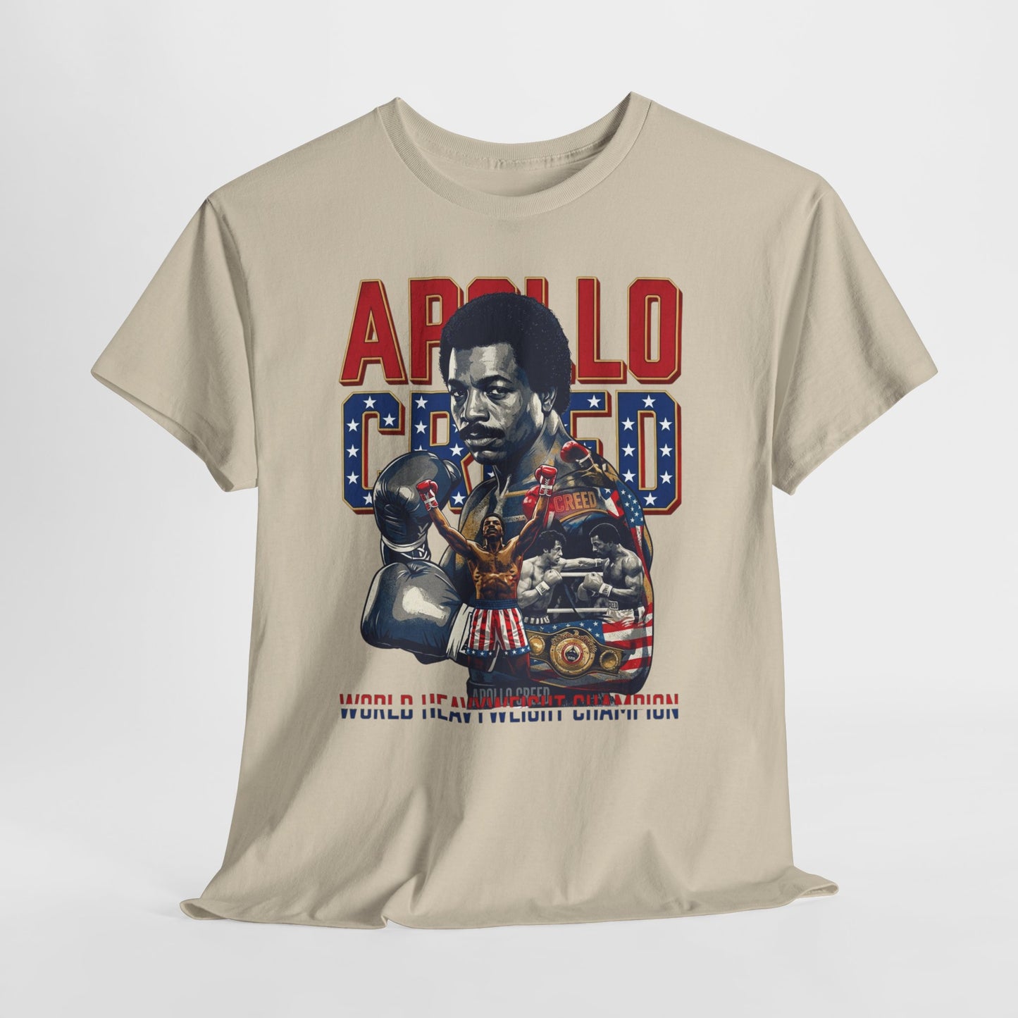 Apollo Creed Boxing T-Shirt — Vintage Rocky Tribute Tee