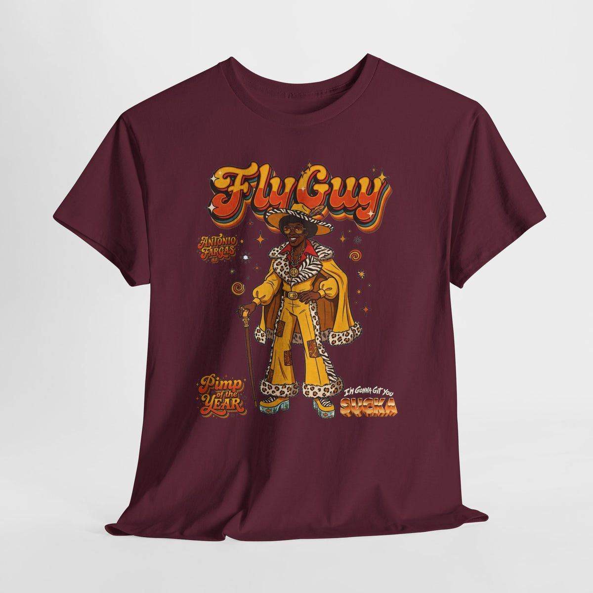 Fly Guy Retro "Player of the Year" Graphic T-Shirt