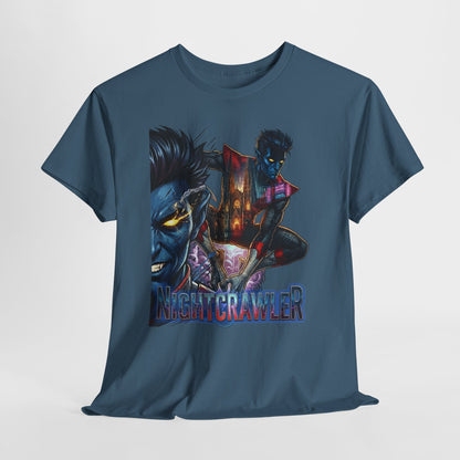 Nightcrawler Graphic Tee — Vintage Comic X-Men Design
