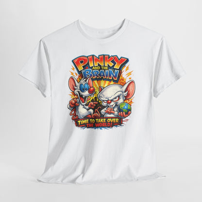 Pinky and the Brain "Time to Take Over the World" T‑Shirt