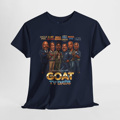TV Legends Caricature T-Shirt — "GOAT TV Dads" Graphic Tee