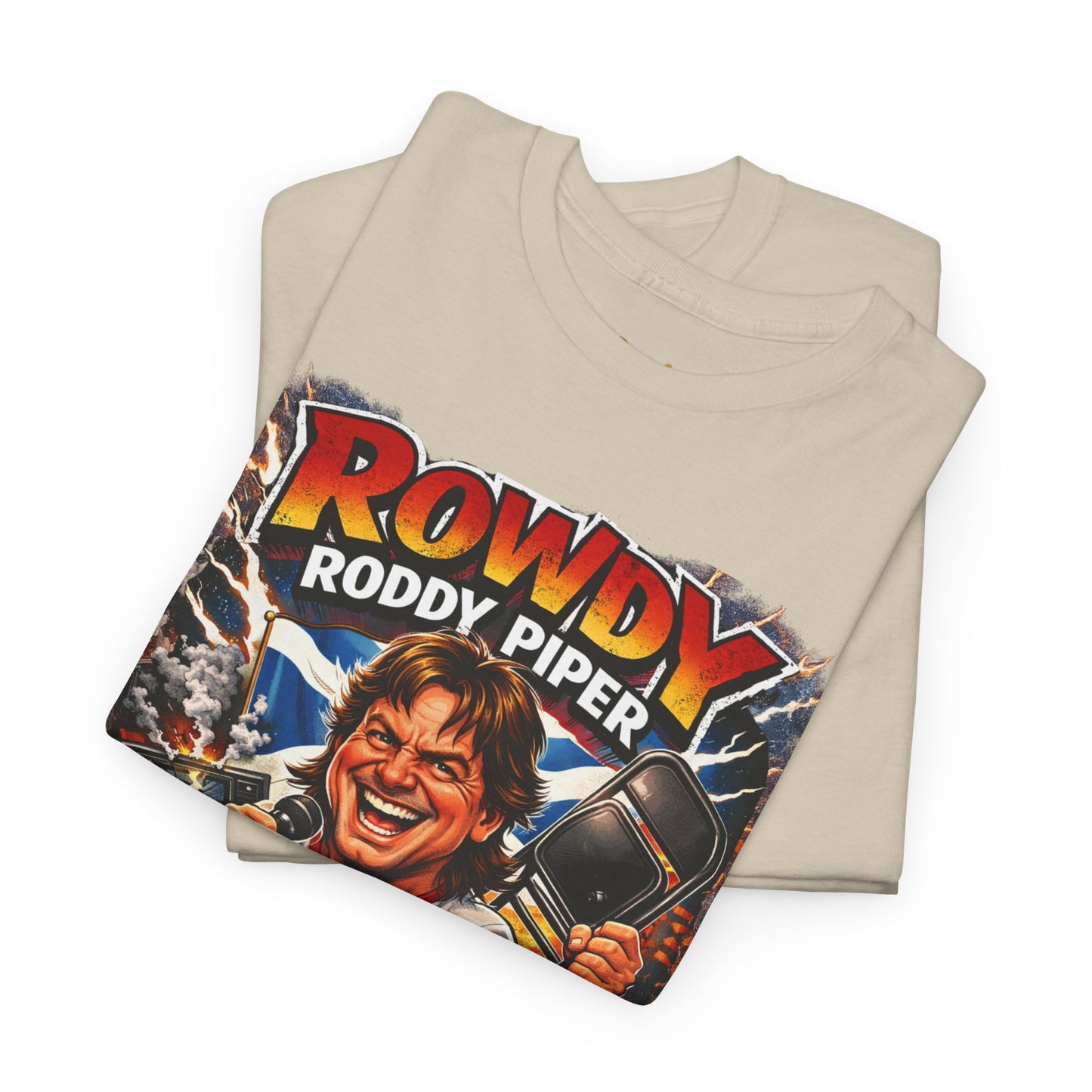 Rowdy Roddy Piper T-Shirt — Retro Wrestling Graphic Tee