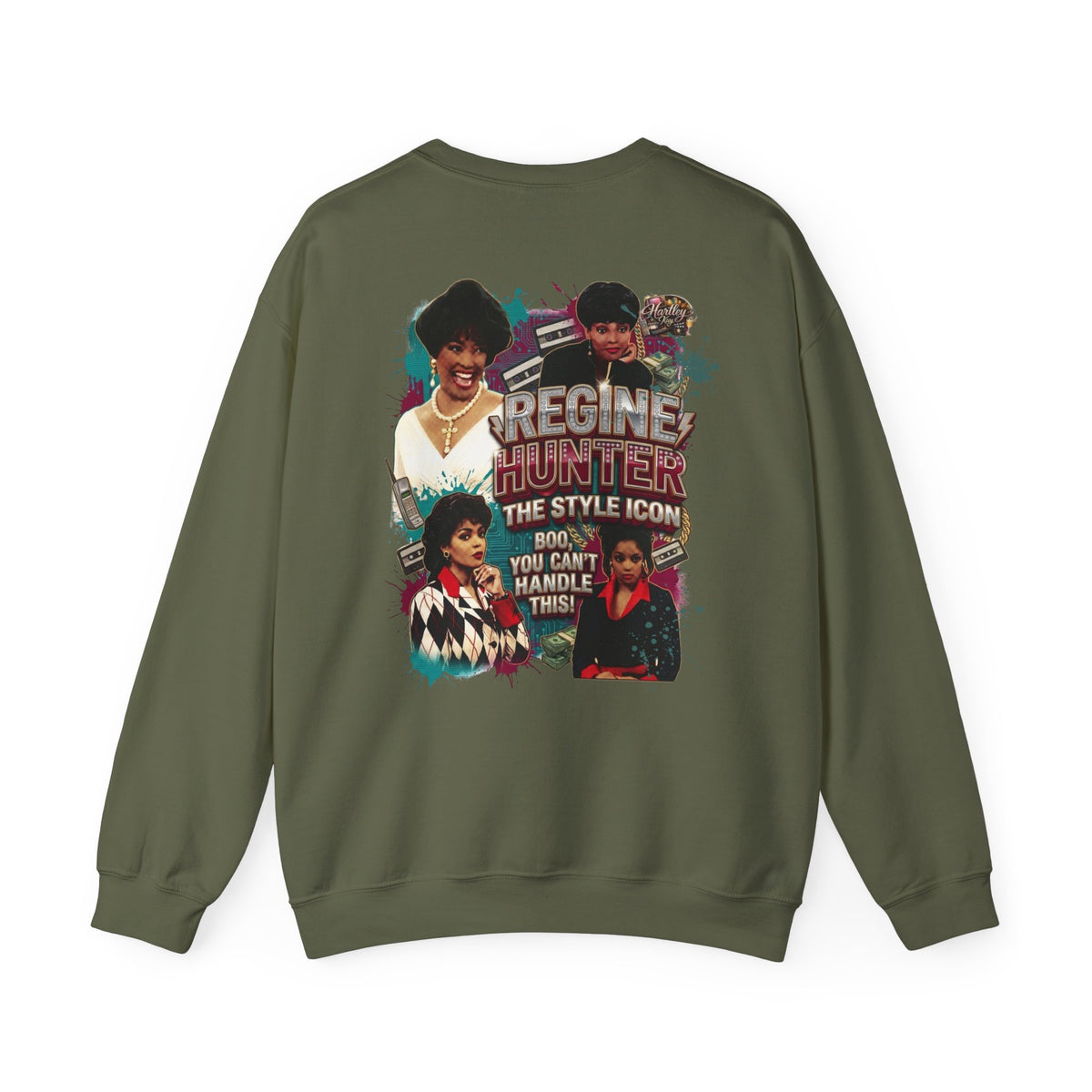 Regine Hunter Tribute Sweatshirt - "The Style Icon" Retro Graphic Crewneck