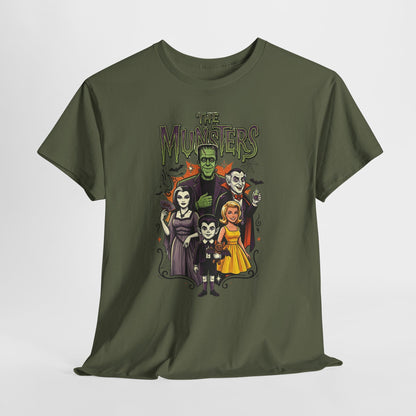 Monster Family Tee — "The Munsters" Retro Halloween Graphic T-Shirt