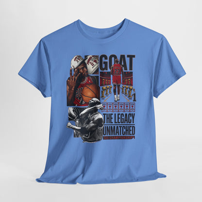 GOAT Legacy Basketball Tee — "The Legacy Unmatched" Graphic Shirt
