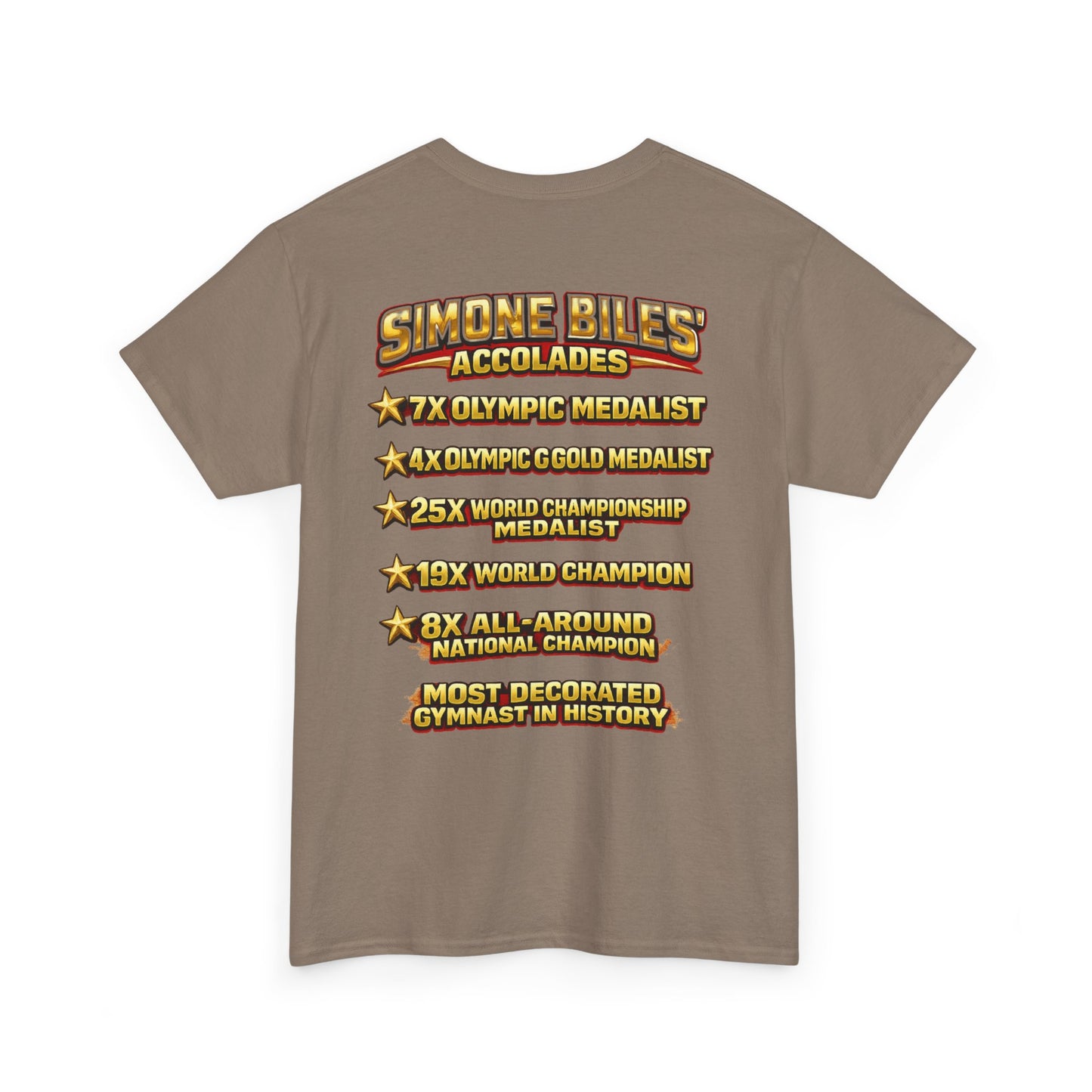 Simone Champion Gymnastics T-Shirt — "Fly Like a Champion" Tribute Tee