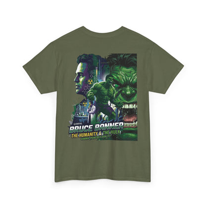 Hulk Graphic Tee — Bruce Banner Movie Poster Back Print