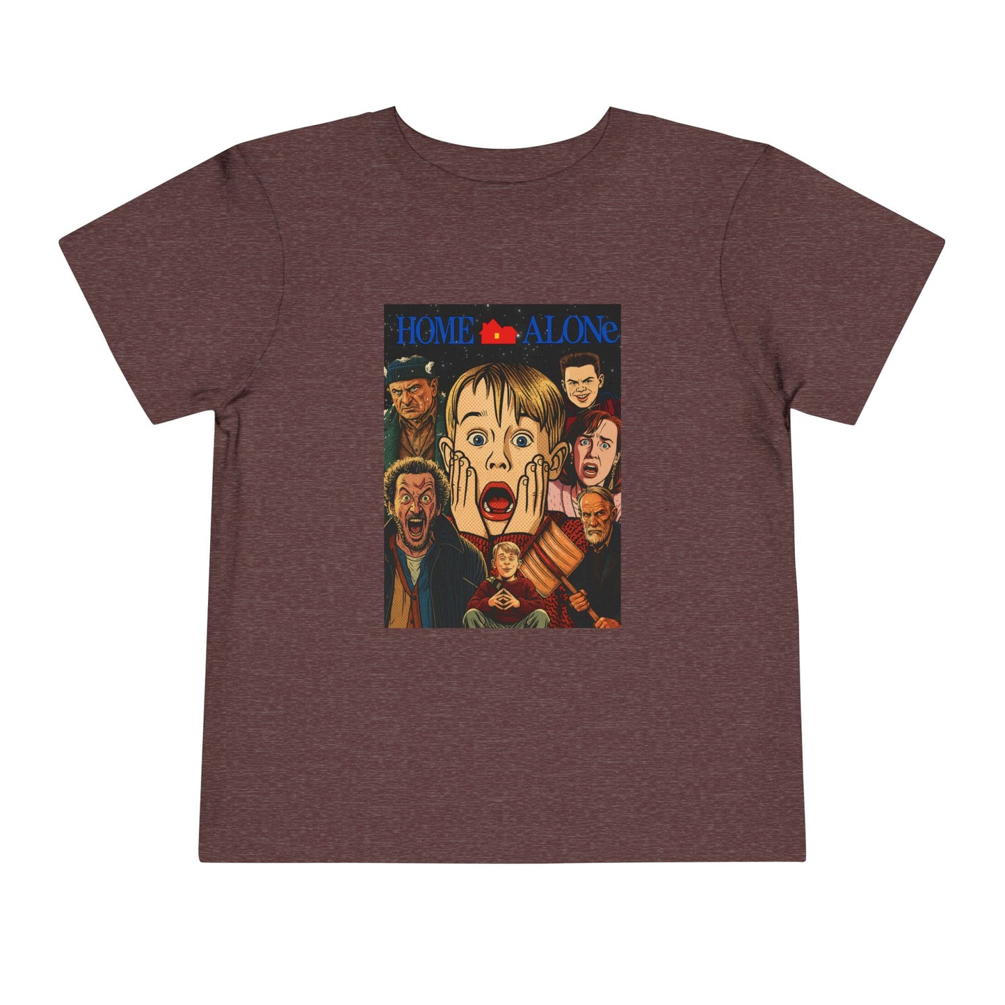 Home Alone Toddler Tee, Kid's Movie Shirt, Funny Kids T-Shirt, Halloween Costume, Birthday Gift for Boys and Girls