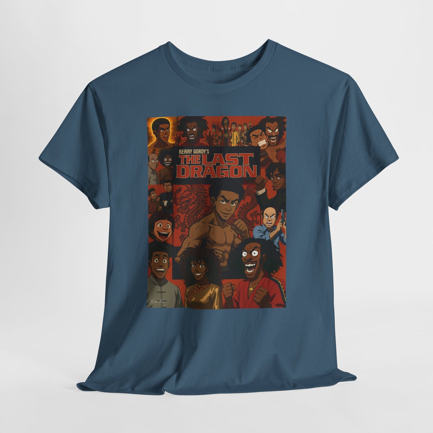 Retro Last Dragon Unisex Heavy Cotton Tee | Perfect for Fans & Casual Wear