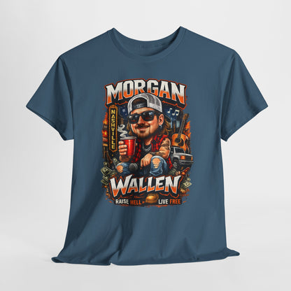 Country M. Wallen Graphic Tee — Country Music Fan Concert Shirt