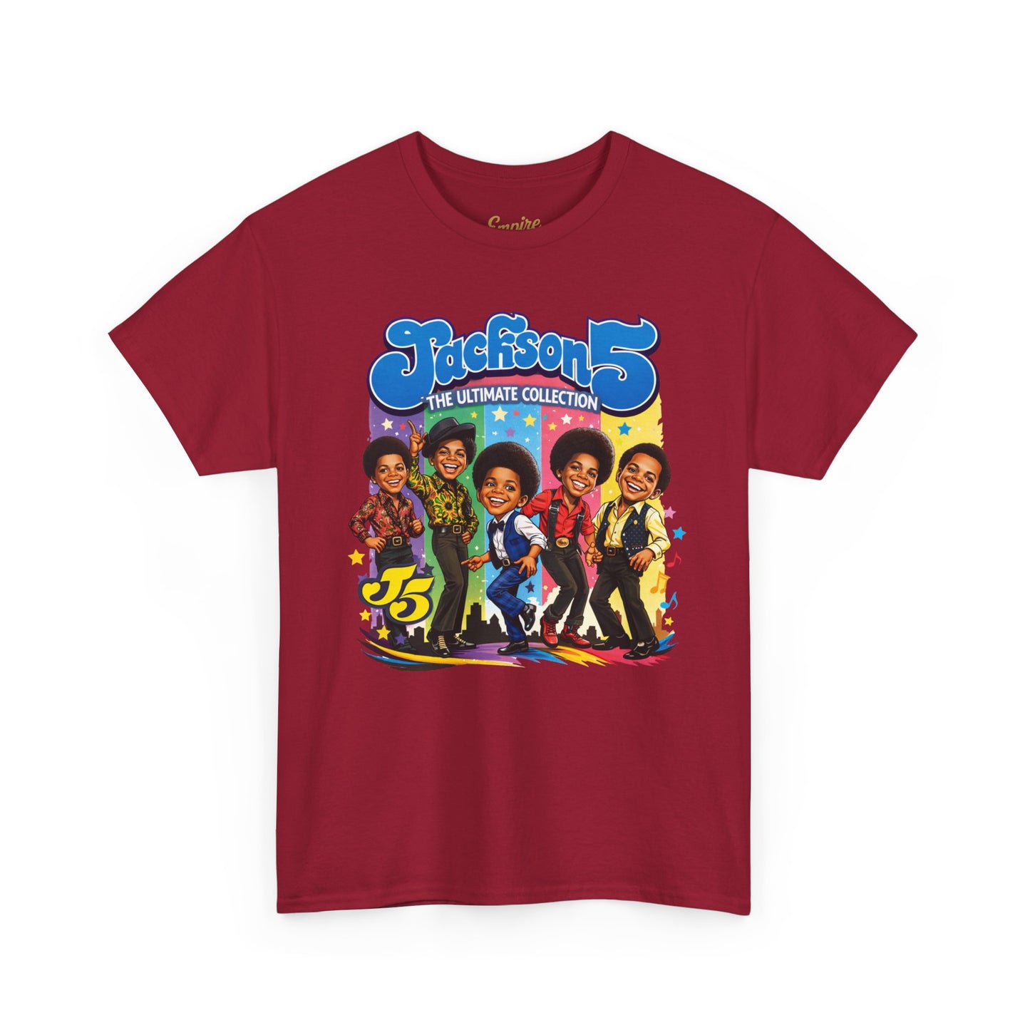 Jackson 5 Retro Graphic Tee — 'The Ultimate Collection' Vintage Band T-Shirt
