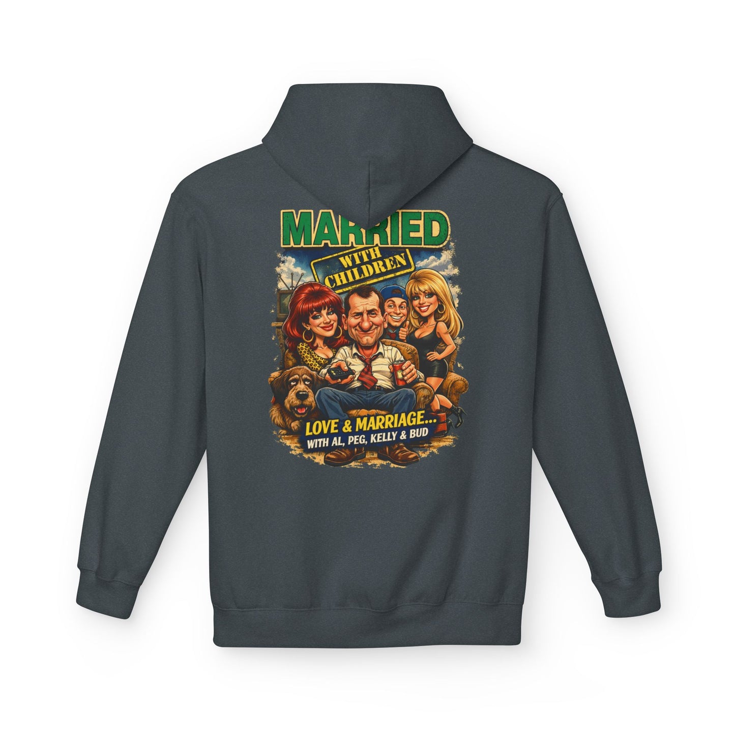 Married with Children Midweight Softstyle Fleece Hoodie