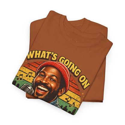 Marvin Gaye Tribute Tee, Vintage Music T-Shirt, Unisex Cotton Tee, Retro Style Shirt, Gift for Music Lovers, Perfect for Concerts