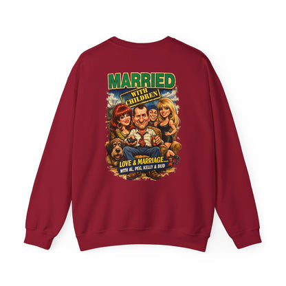 Married with Children Retro Crewneck Sweatshirt