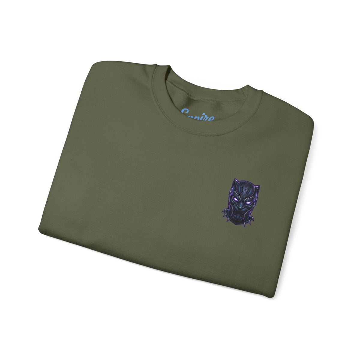 Black Panther Crewneck Sweatshirt — Marvel Black Panther Graphic