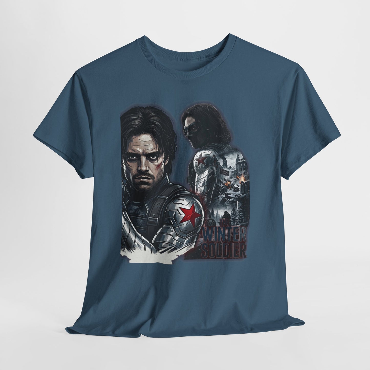The Winter Soldier - Armored Vigilante Portrait T-Shirt